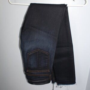 Rag & Bone Size W27 Skinny Jean Dark Wash Frayed Hem